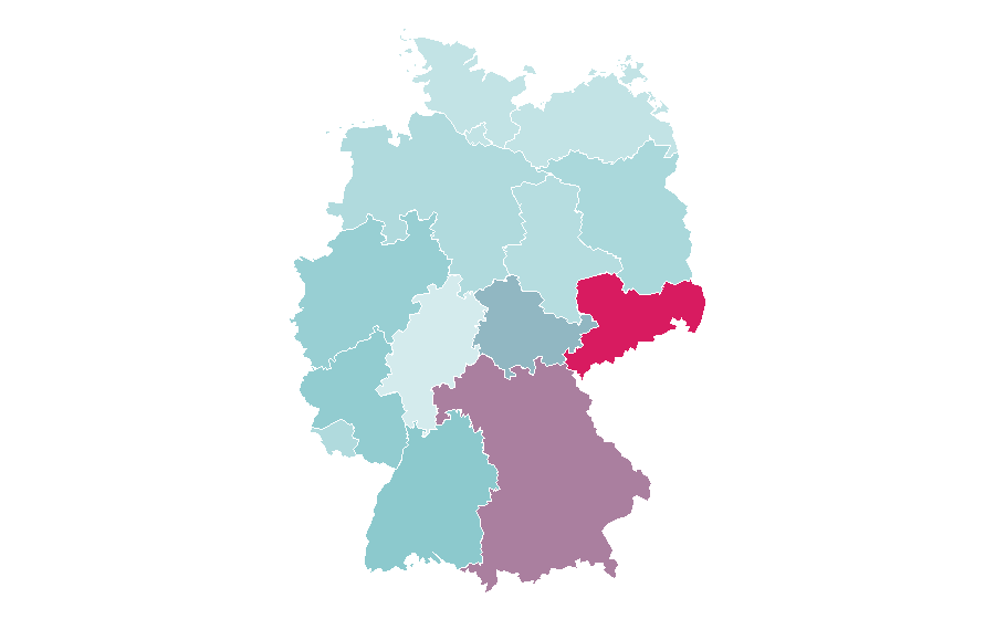 Affinity by region — Skateboarder (magazine), Germany