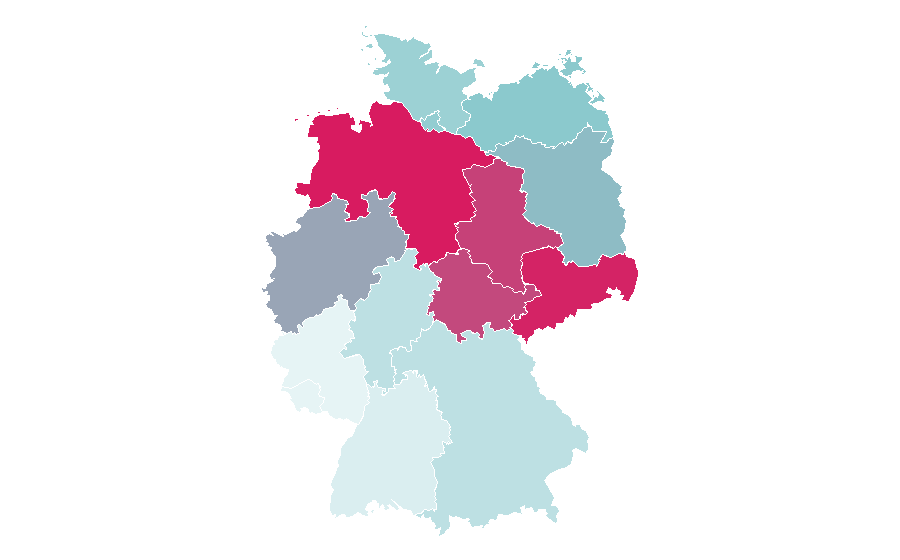 Affinity by region — Škoda Citigo, Germany