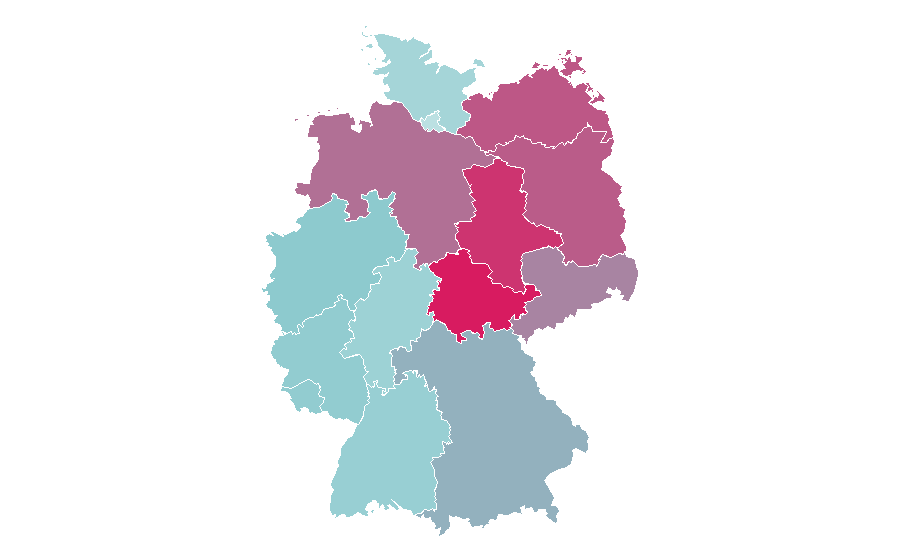 Afinidad por región — Skoda Karoq, Alemania