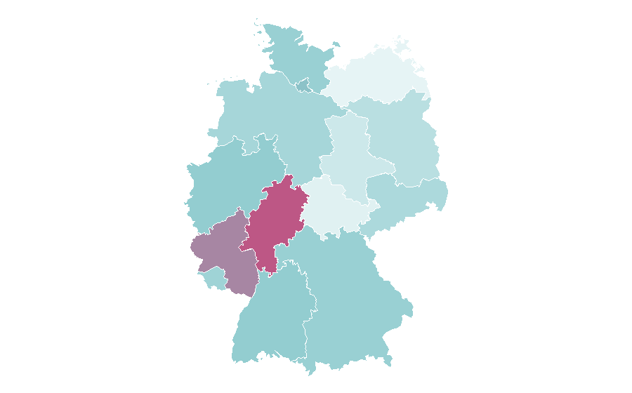 Affinity by region — Skull, Germany