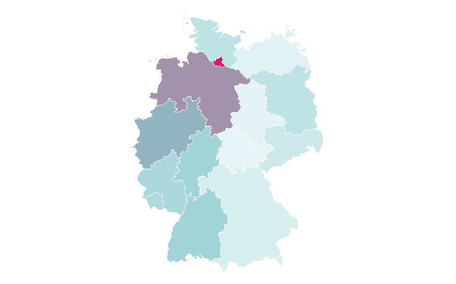 Affinity by region — Sky News Arabia, Germany