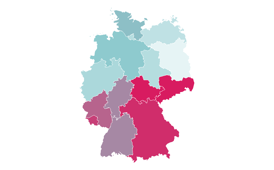 Affinity by region — Slayer, Germany