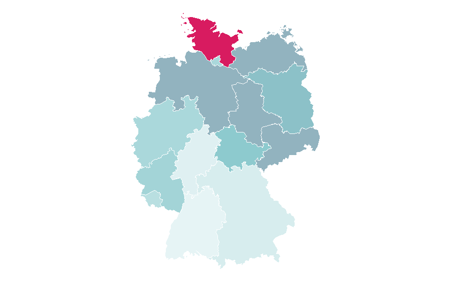 Affinity by region — Sleepless in Seattle, Germany