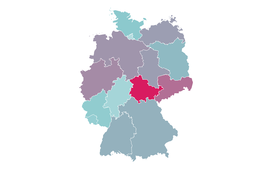 Affinity by region — Slim-fit pants, Germany