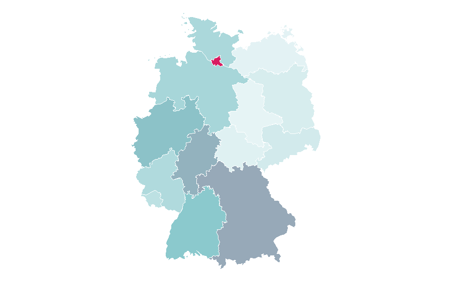 Affinity by region — Slip-on shoe, Germany