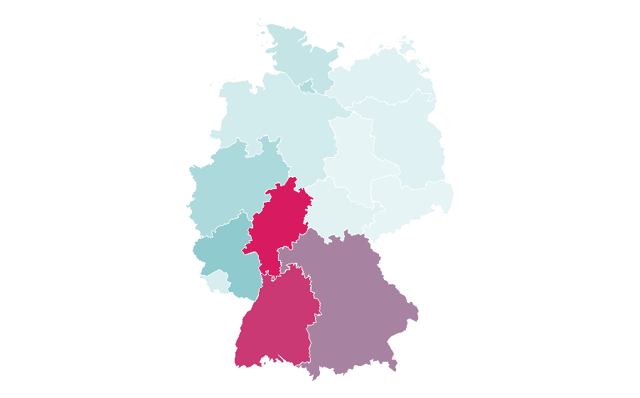Affinity by region — Slobodna Dalmacija, Germany