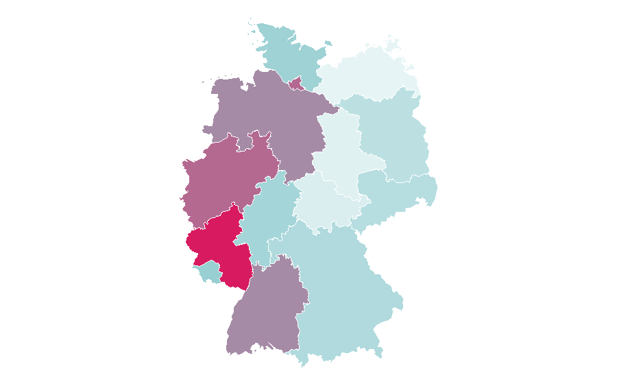 Affinity by region — Slum, Germany
