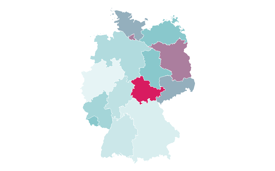 Affinity by region — Small batch whiskey, Germany