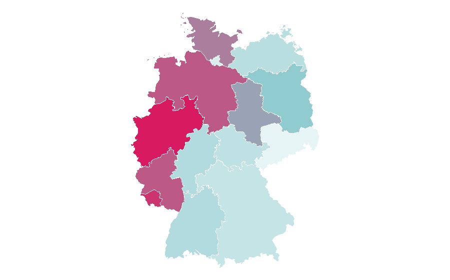 Affinity by region — Smallville, Germany