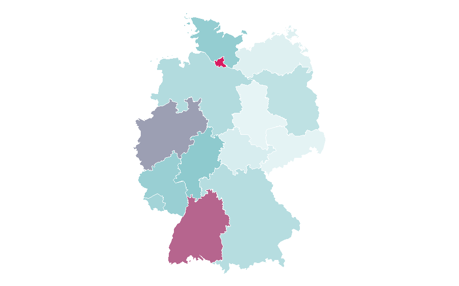 Affinity by region — Smart Fortwo, Germany