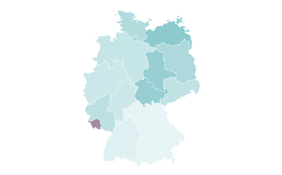 Affinity by region — Smart Shopping, Germany