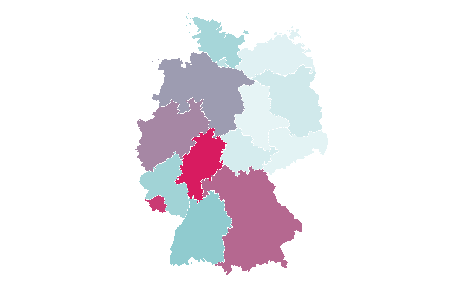 Affinity by region — Snapped, Germany