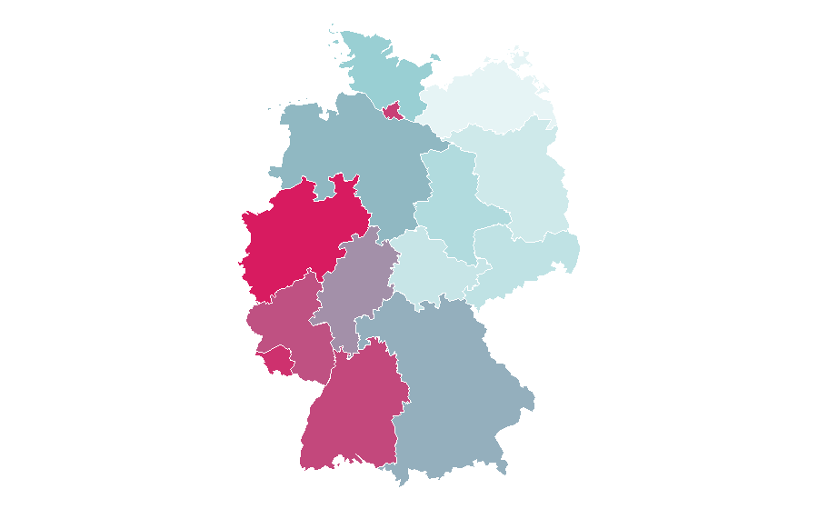 Affinité par région — Snipes (video game), Allemagne