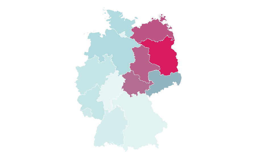 Affinity by region — Snooker, Germany
