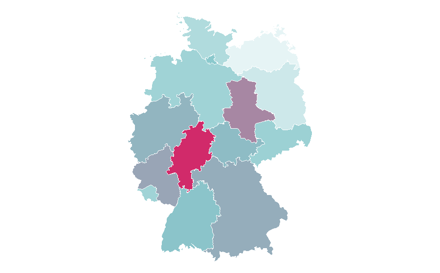Affinity by region — Snow White (Fables), Germany