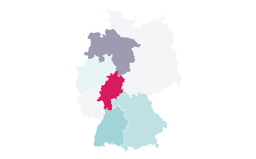 Affinity by region — Snowcat skiing, Germany