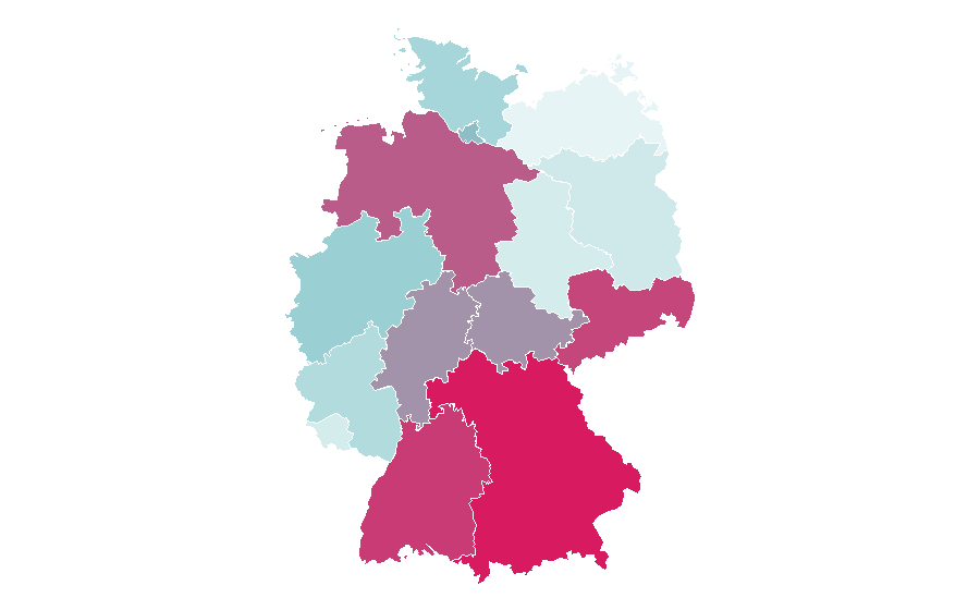 Affinity by region — Snowmobile, Germany