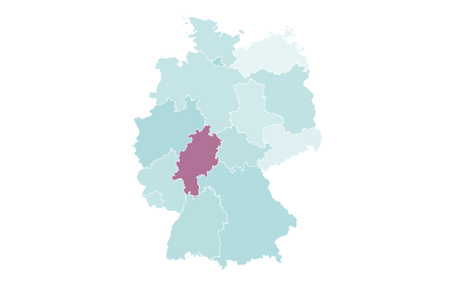 Affinité par région — Soil, Allemagne