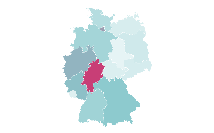 Affinity by region — Somalia, Germany