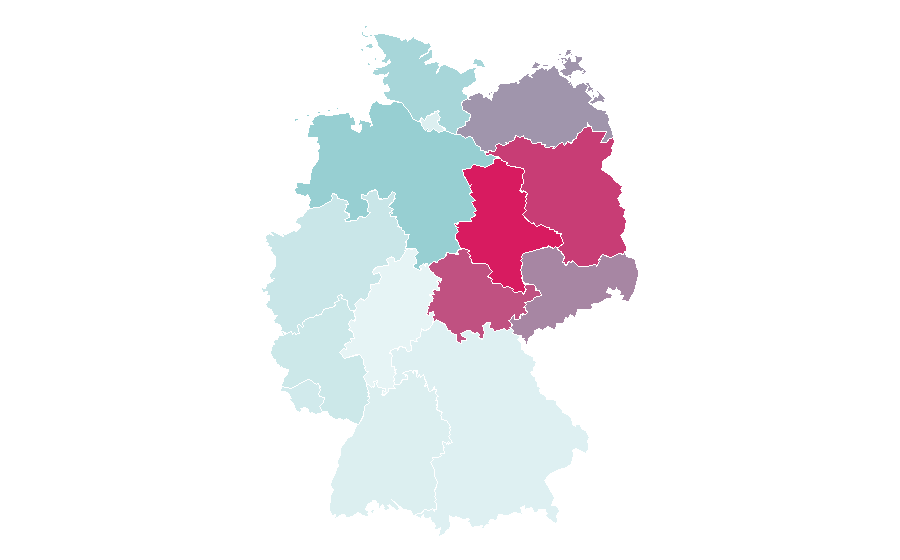 Affinity by region — Sonja Gerhardt, Germany