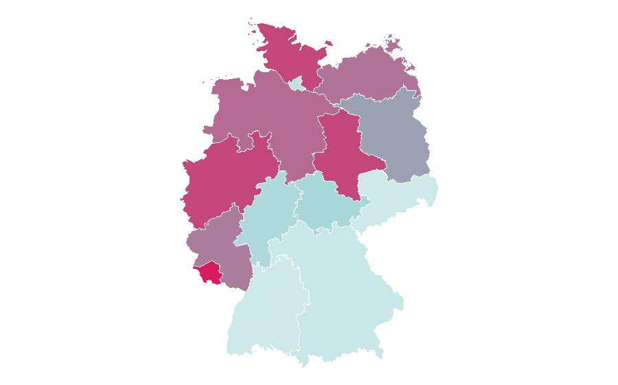Affinity by region — Sons of Anarchy, Germany