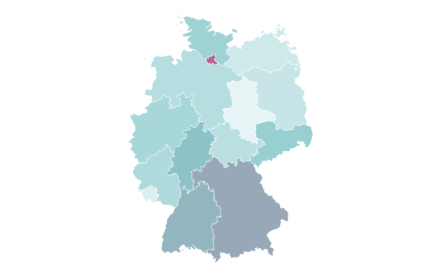Affinity by region — Sony Alpha, Germany