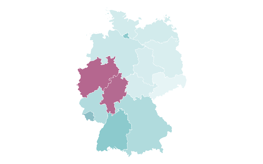 Afinidad por región — Soolking, Alemania