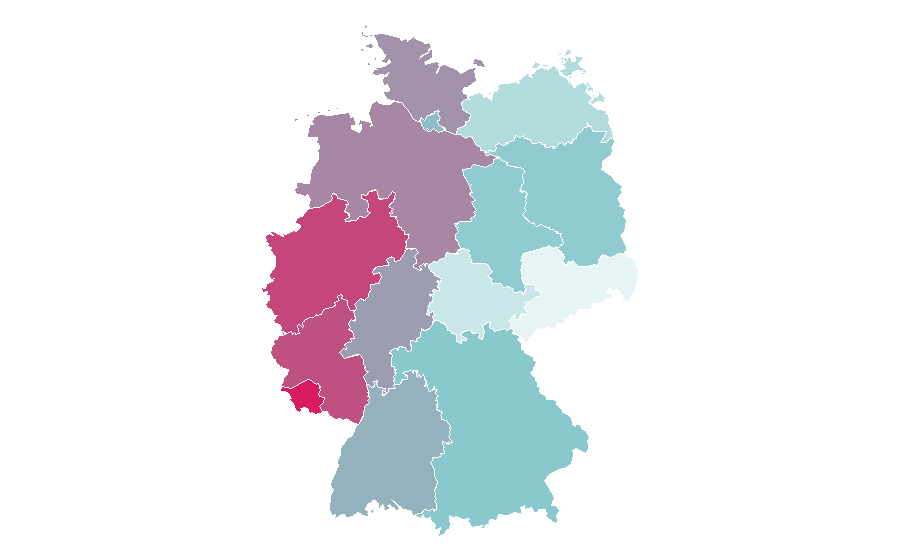 Affinity by region — Sophia Bush, Germany