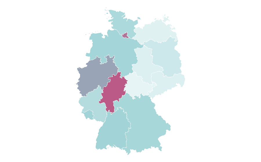 Affinity by region — Soprano, Germany