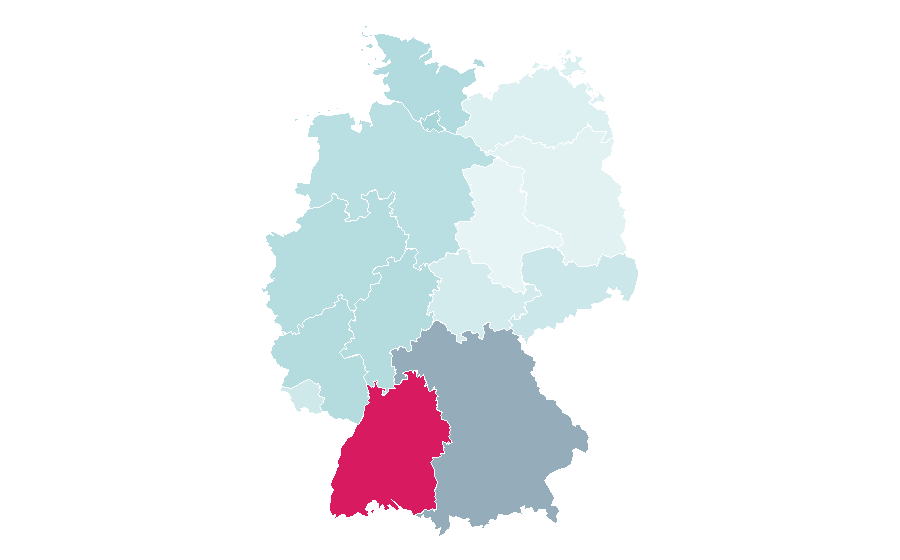 Affinity by region — Soul food, Germany
