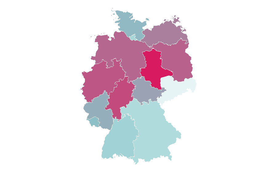 Affinity by region — Soundbar, Germany