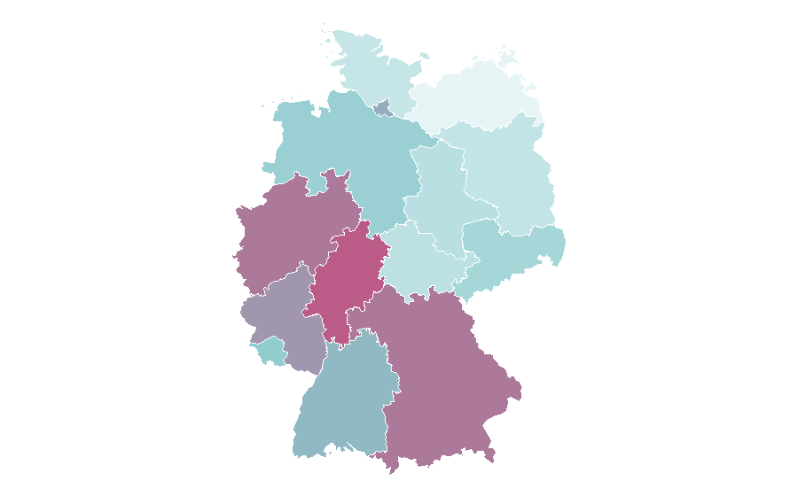 Affinity by region — Sousse, Germany