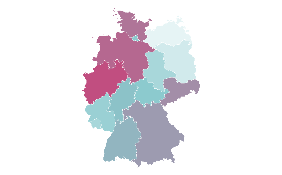 Affinity by region — South Park, Germany