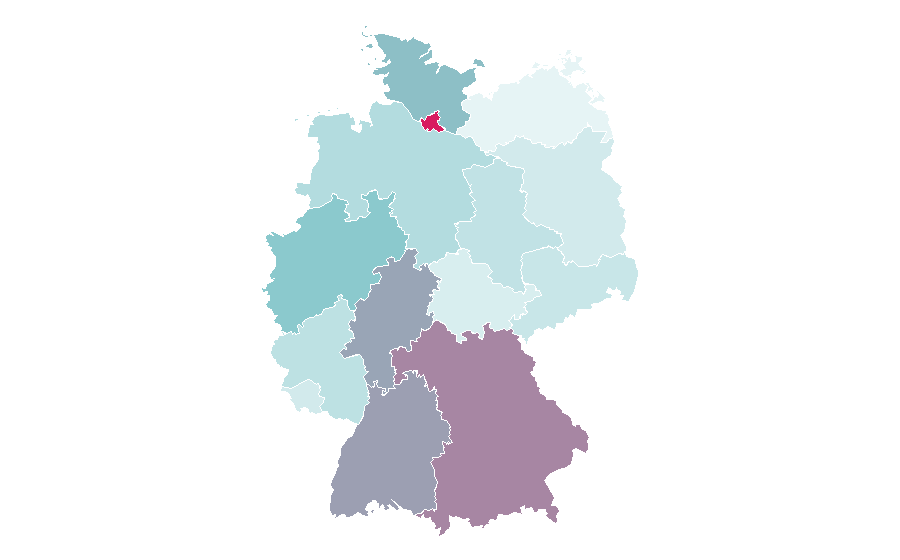 Affinité par région — Southeast Asia, Allemagne