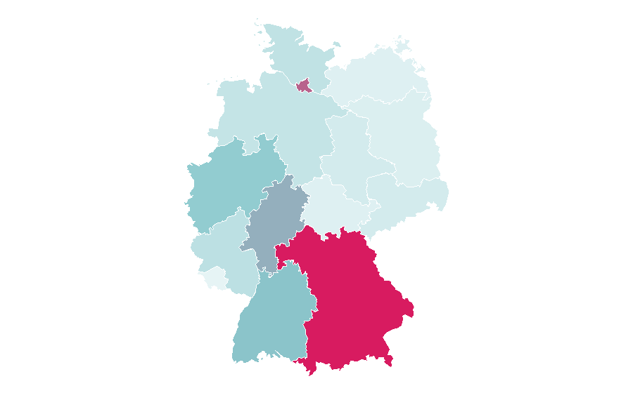 Affinity by region — Soybean, Germany
