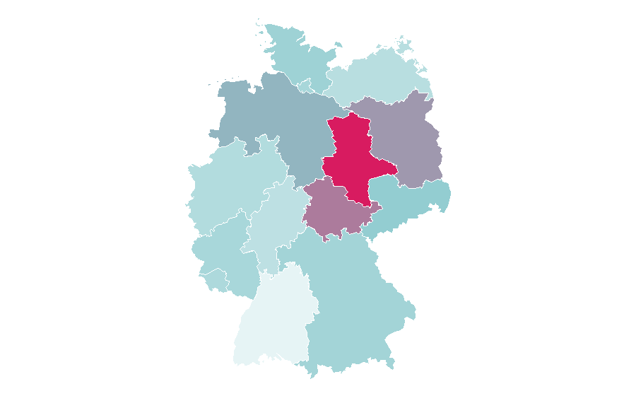 Affinity by region — Spaceballs, Germany