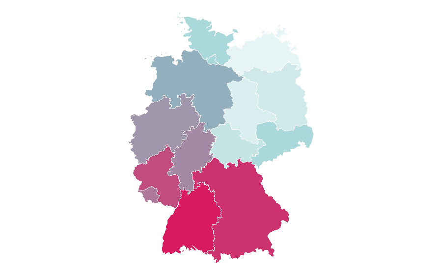 Affinity by region — Spaghetti, Germany