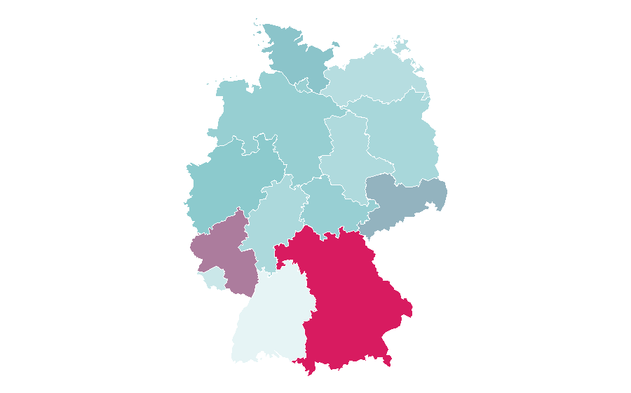 Affinity by region — Spaghetti aglio e olio, Germany