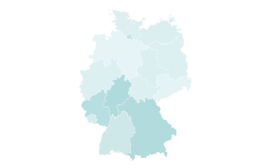 Affinity by region — Spaghetti squash, Germany