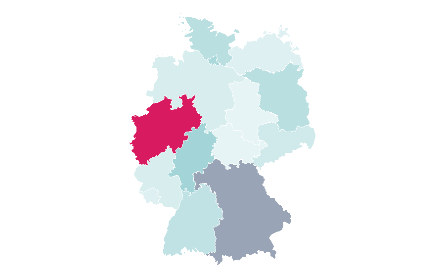 Affinity by region — Spaghetti Western, Germany