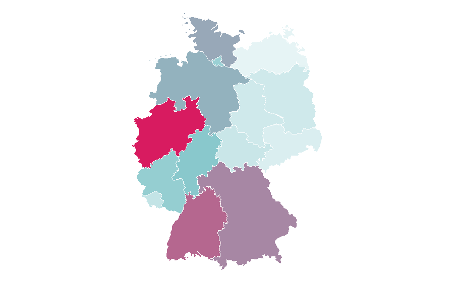Affinité par région — Spanish cuisine, Allemagne