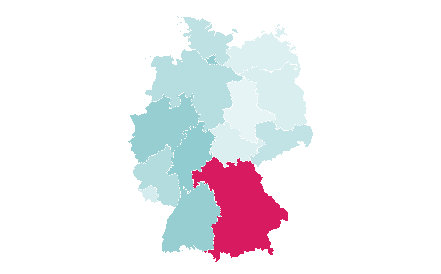 Affinity by region — Spar (retailer), Germany