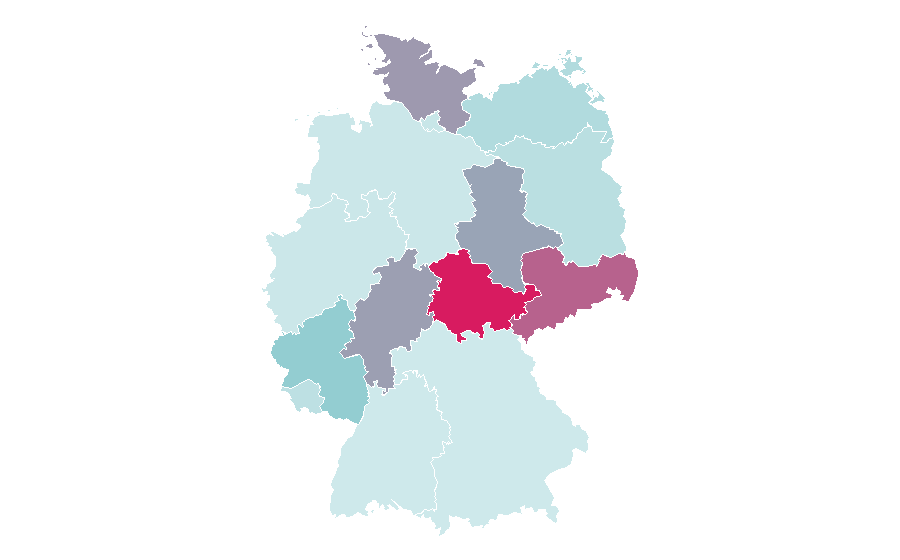 Affinity by region — Speed limit, Germany