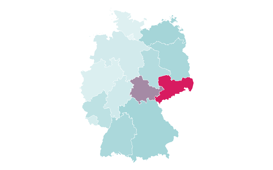 Affinity by region — SpeedWeek, Germany