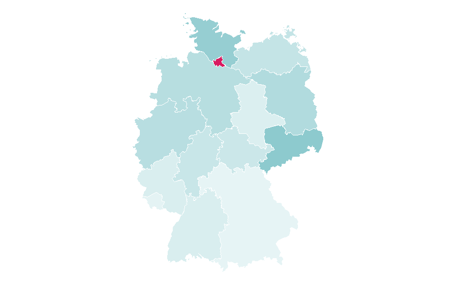 Affinity by region — SPIEGEL.TV, Germany