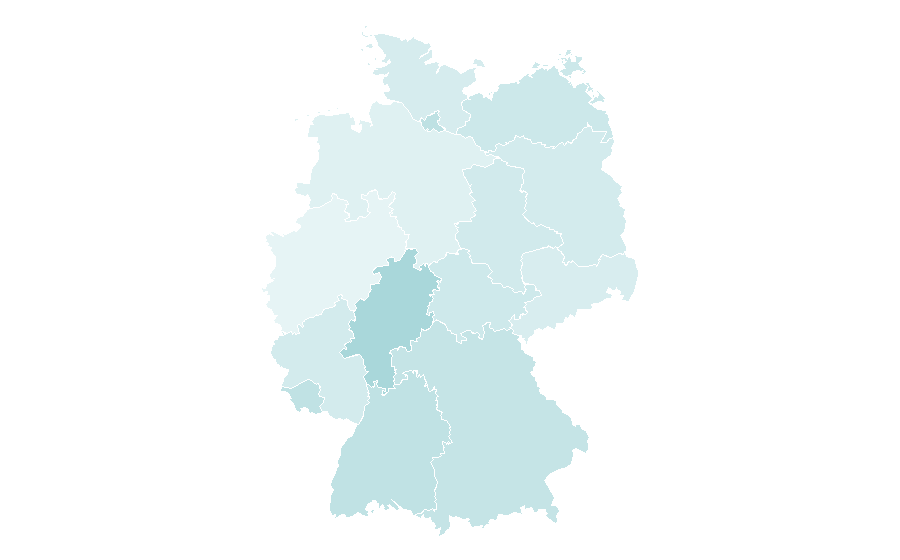 Affinity by region — Spirit level, Germany