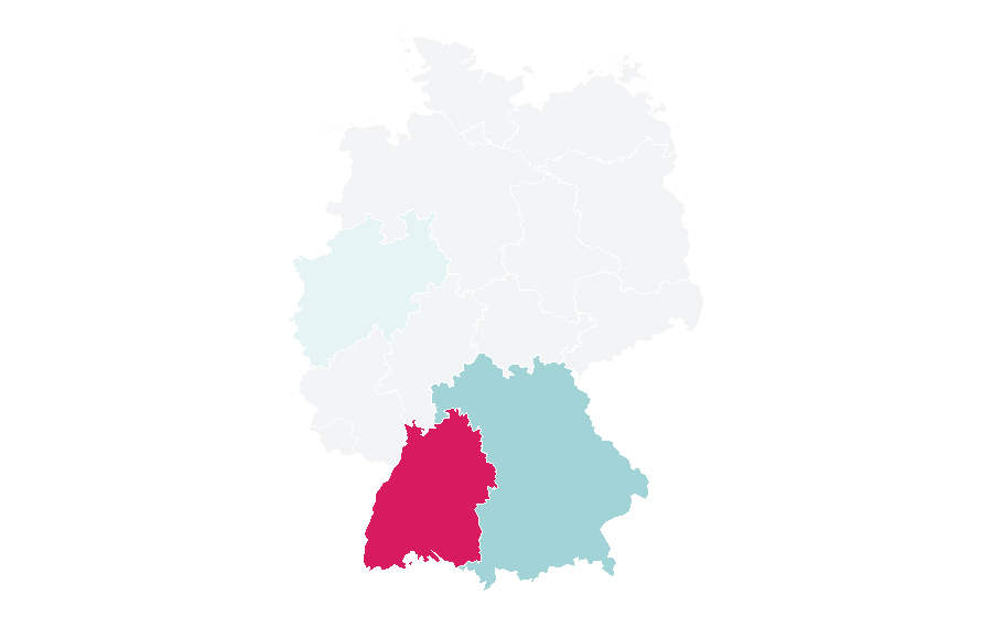 Affinité par région — Sports and outdoors, Allemagne