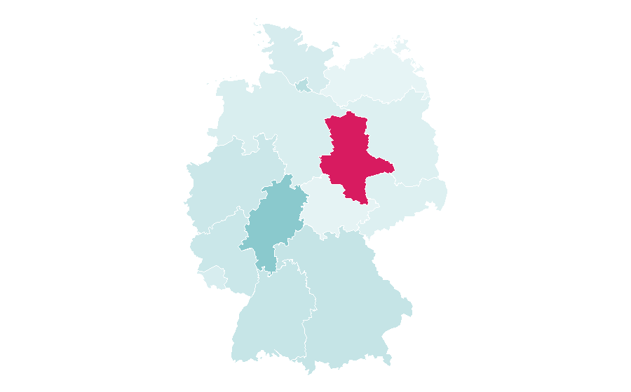 Affinity by region — Square (company), Germany