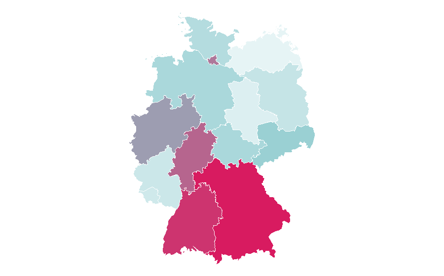 Affinity by region — Sri Lanka, Germany