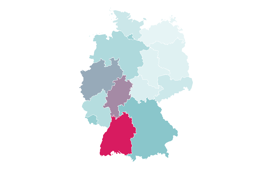 Affinity by region — S.S.C. Napoli, Germany